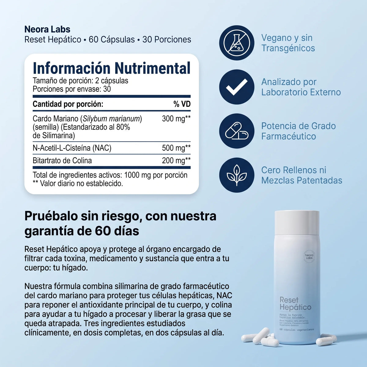 Reset Hepático - Soporte y Recuperación del Hígado