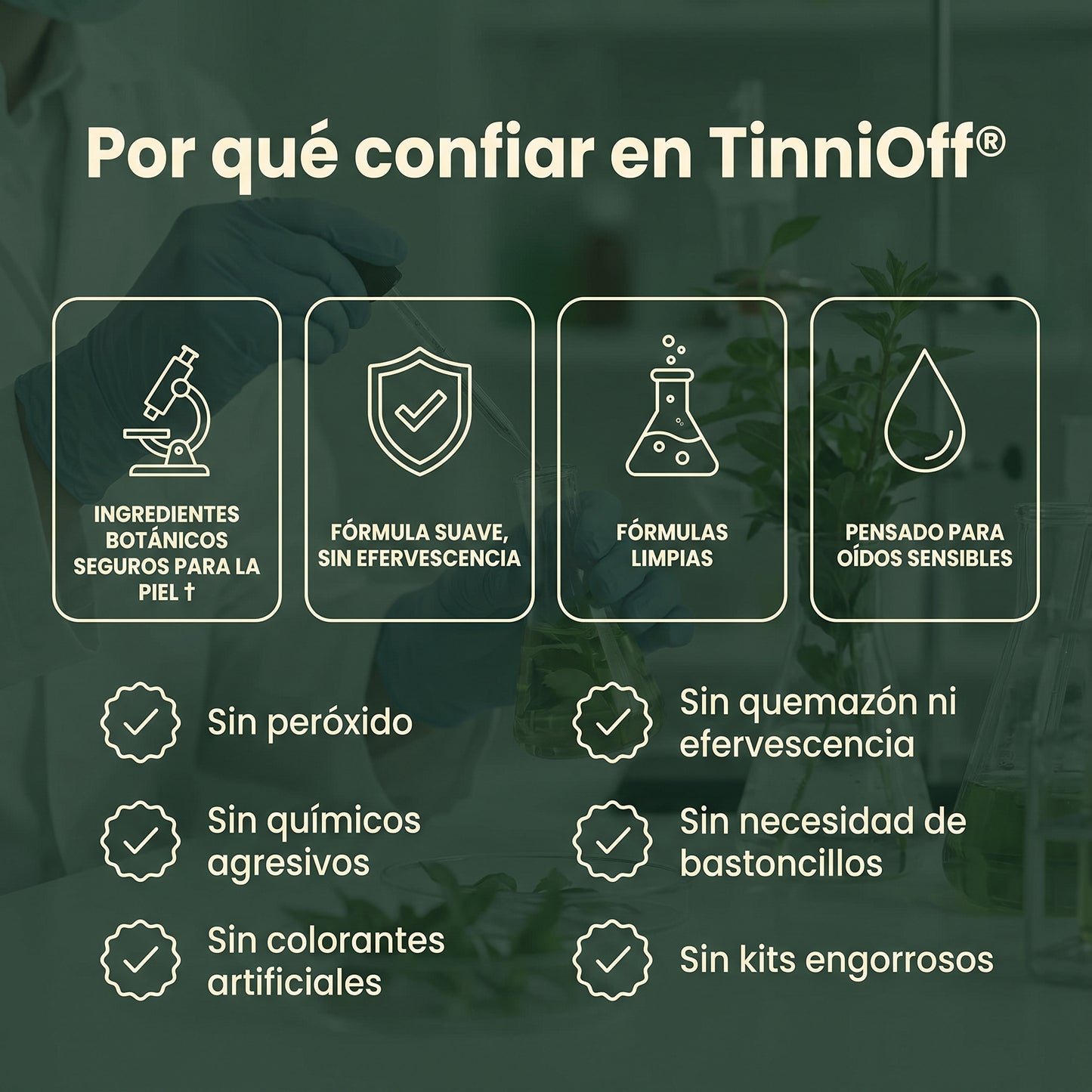 TinniOff – Gotas De Limpieza y Alivio Auditivo